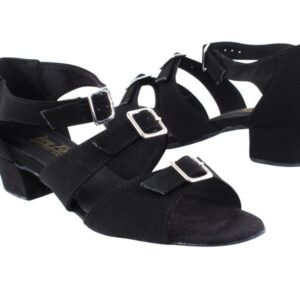 THREE BUCKLE BLACK NUBUCK