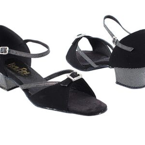 LINDA BLACK NUBUCK BLK LASER
