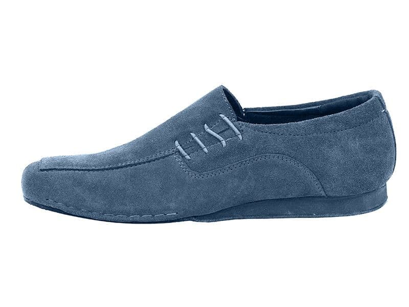 HAMPTON BLUE SUEDE