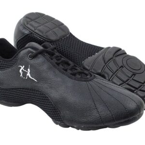 DANCE SNEAKERS BLACK LEATHER